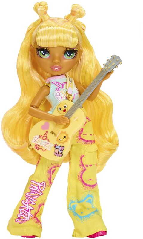 Rainbow High Junior High Rock Party Κούκλα-Sunny (565628EUC)