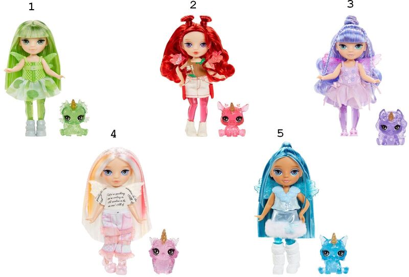 Rainbow High Littles Fantasy Νεράϊδες Κουκλίτσα-5 Σχέδια (567400EUC) - φωτογραφία 2