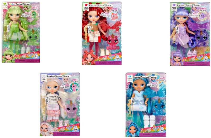 Rainbow High Littles Fantasy Νεράϊδες Κουκλίτσα-5 Σχέδια (567400EUC) - φωτογραφία 3