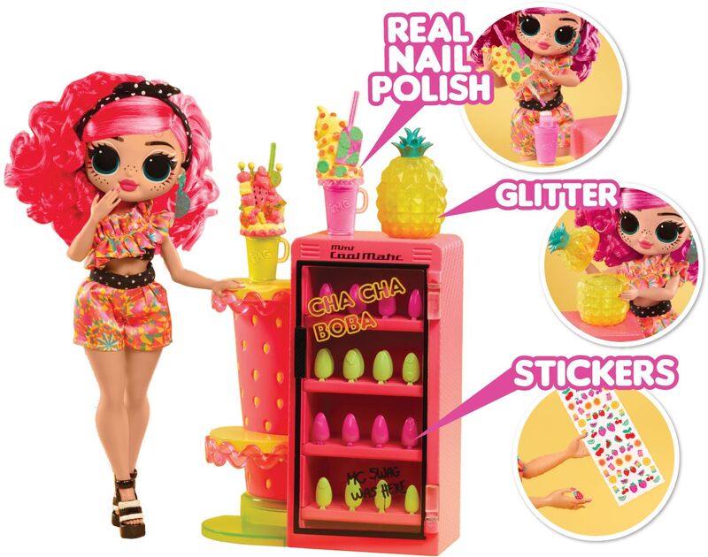 L.O.L Surprise Omg Στούντιο Νυχιών Sweet Nails Κούκλα-Pinky Pops (503842EUC) φωτογραφία