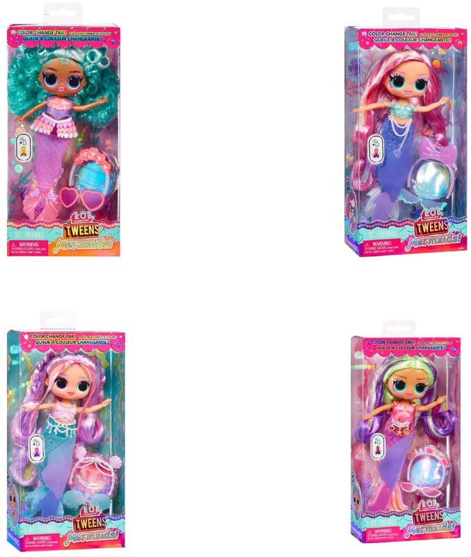 L.O.L Surprise Tweens Κούκλα Γοργόνα-4 Σχέδια (510420EUC) - φωτογραφία 3