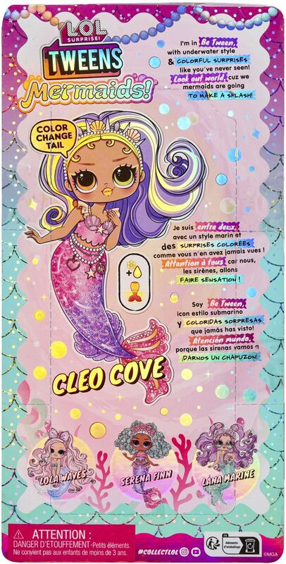 L.O.L Surprise Tweens Κούκλα Γοργόνα-Cleo Cove (510437EUC) - φωτογραφία 6