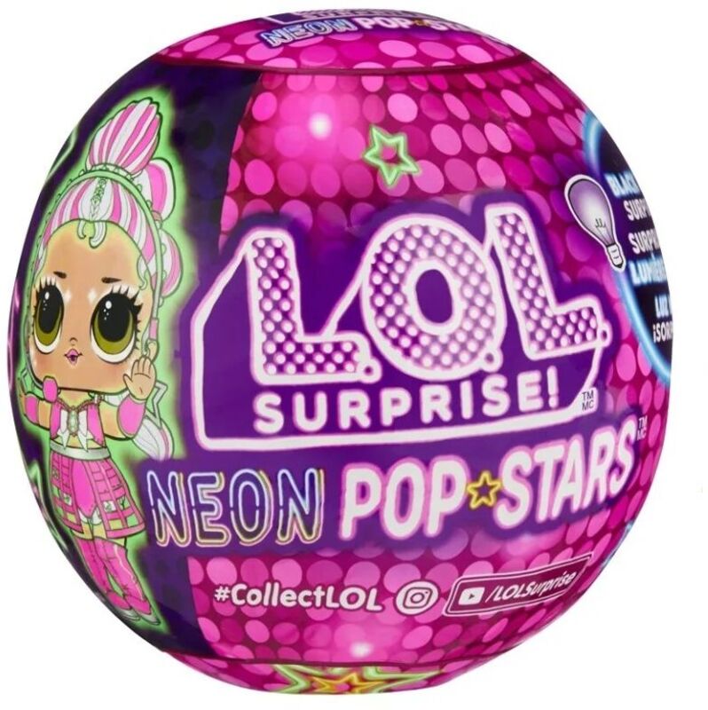 L.O.L Surprise Neon Pop Stars Tots-1Τμχ (120674EUC)