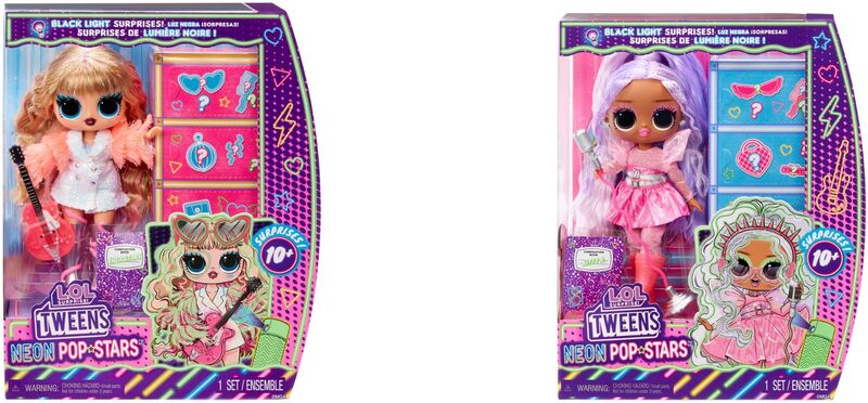 L.O.L Surprise Tweens Neon Pop Stars Tots-2 Σχέδια (121237EUC) - φωτογραφία 3