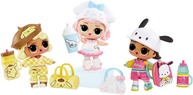 L.O.L Surprise Loves Hello Kitty & Φίλες-Κούκλα-8 Σχέδια-1Τμχ (523840EUC) - φωτογραφία 3