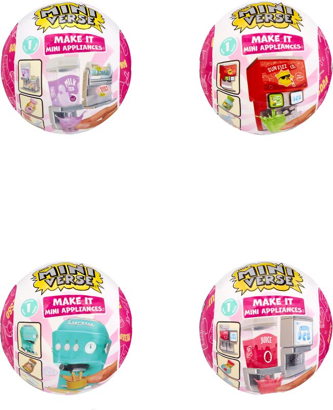 MGA Entertainment Miniverse Appliances S1-4 Σχέδια-1Τμχ (541530EUC)