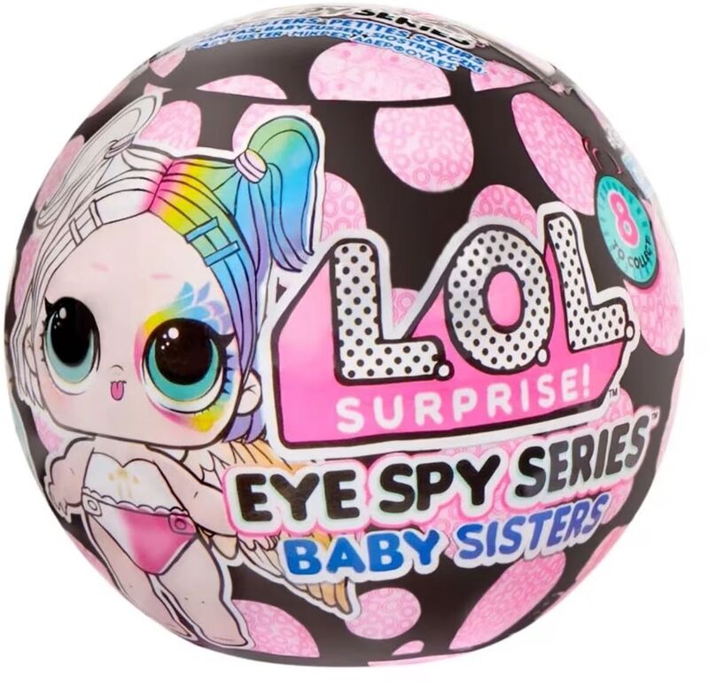 L.O.L Surprise Eye Spy Κούκλα Αδερφούλα-8 Σχέδια-1Τμχ (542612EUC)