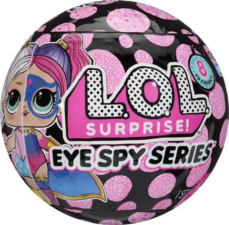 L.O.L Surprise Eye Spy Κούκλα-8 Σχέδια-1Τμχ (542636EUC)