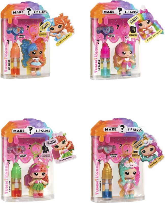 Yummiland Lipgloss Κούκλα Color Change Combo-6 Σχέδια (546061EUC) - φωτογραφία 3