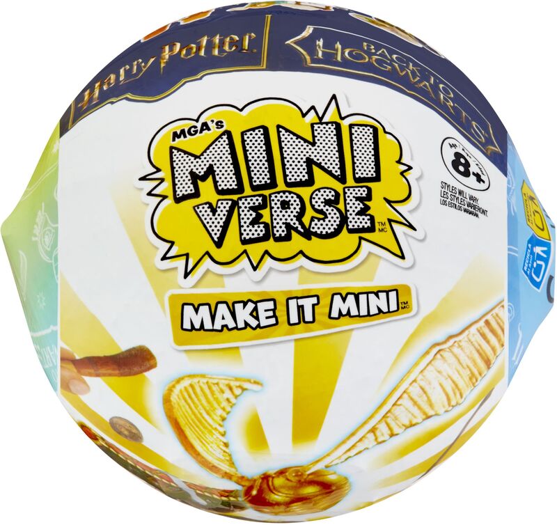 Miniverse-Make It Mini Harry Potter Back To Hogwarts-12 Σχέδια-1Τμχ (547150EUC)