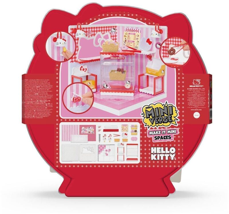 Miniverse-Make It Mini Hello Kitty Playset (547181EUC) - φωτογραφία 7