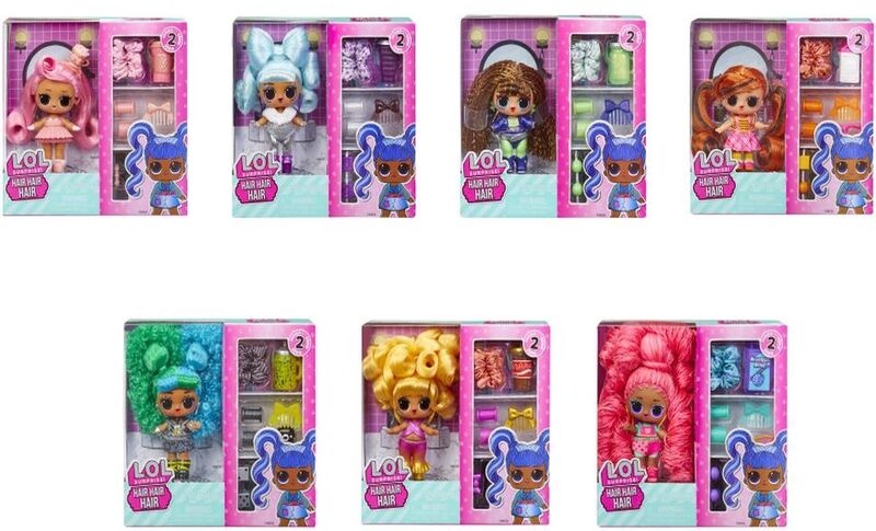 L.O.L Surprise Hair Hair Hair Κούκλα S2-7 Σχέδια (584445EUC) φωτογραφία