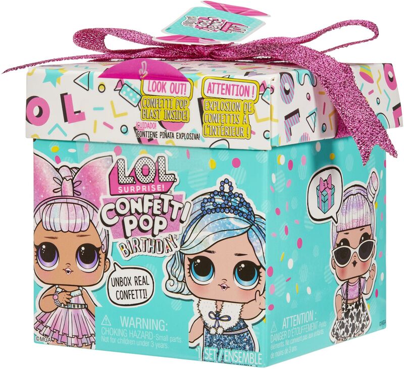 L.O.L. Surprise Confetti Pop Birthday Κούκλα- 1 Τμχ (589969EUC)