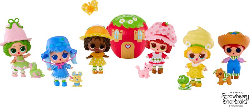 L.O.L Surprise Loves Strawberry Shortcake Κούκλα-6 Σχέδια-1Τμχ (596530EUC) - φωτογραφία 2