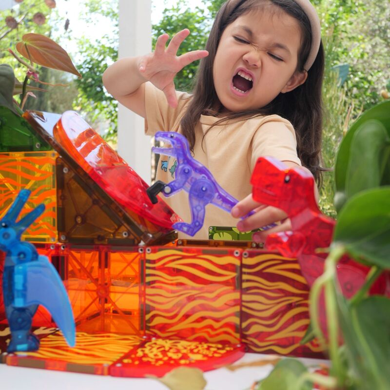 Magna-Tiles Dino World Set 40Τμχ (22840) - φωτογραφία 6