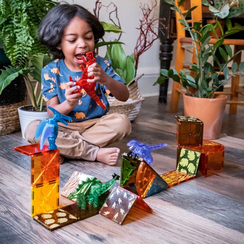 Magna-Tiles Dino World Set 40Τμχ (22840) - φωτογραφία 7