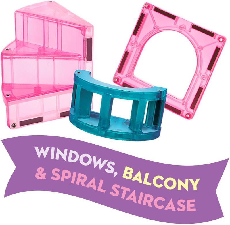 Magna-Tiles Castle Set 25Τμχ (242025) - φωτογραφία 4