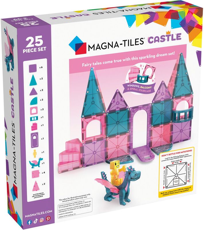 Magna-Tiles Castle Set 25Τμχ (242025) - φωτογραφία 7