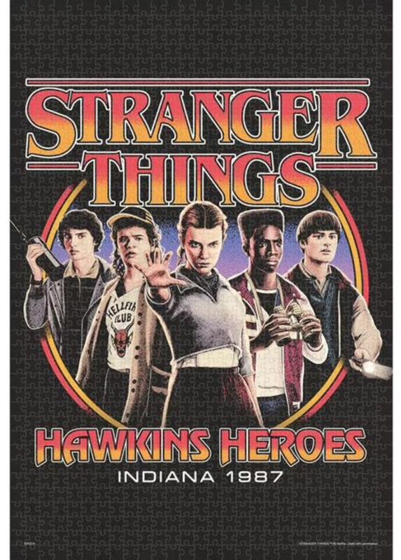 Παζλ 1053 Stranger Things Hawkins Heroes (3261F) - φωτογραφία 2