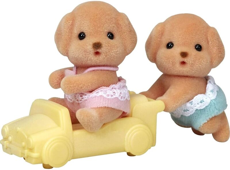 Sylvanian Families Toy Poodle Δίδυμα Μωρά (5425)