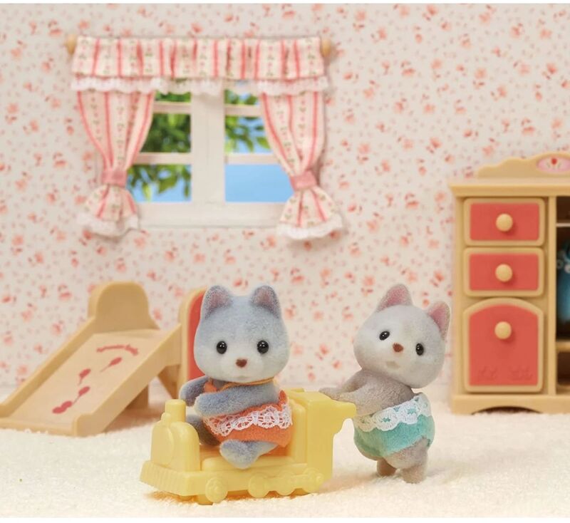 Sylvanian Families Husky Δίδυμα Μωρά (5638) - φωτογραφία 3