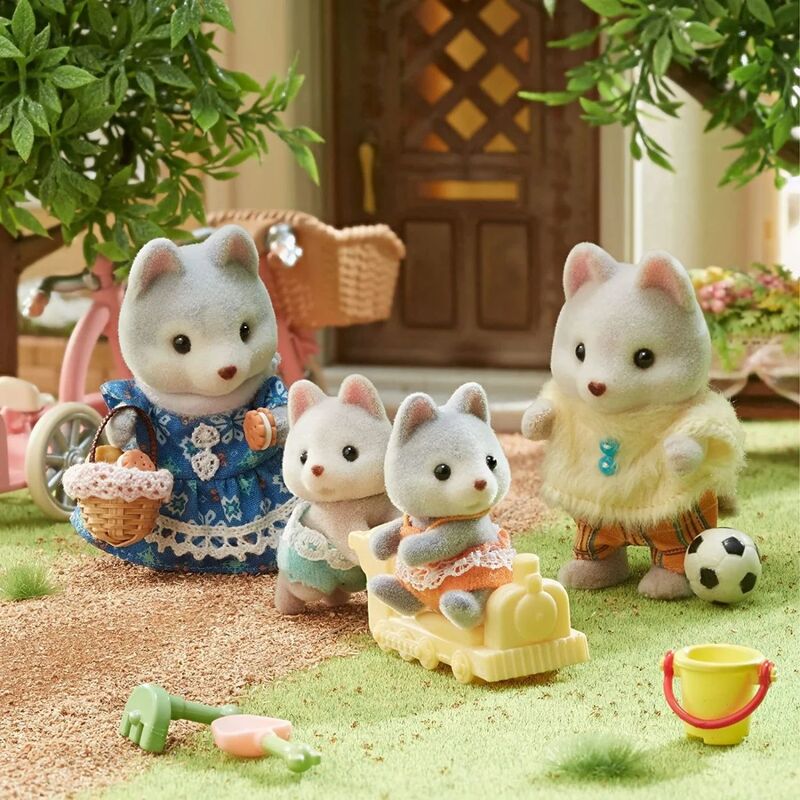 Sylvanian Families Husky Δίδυμα Μωρά (5638) - φωτογραφία 4