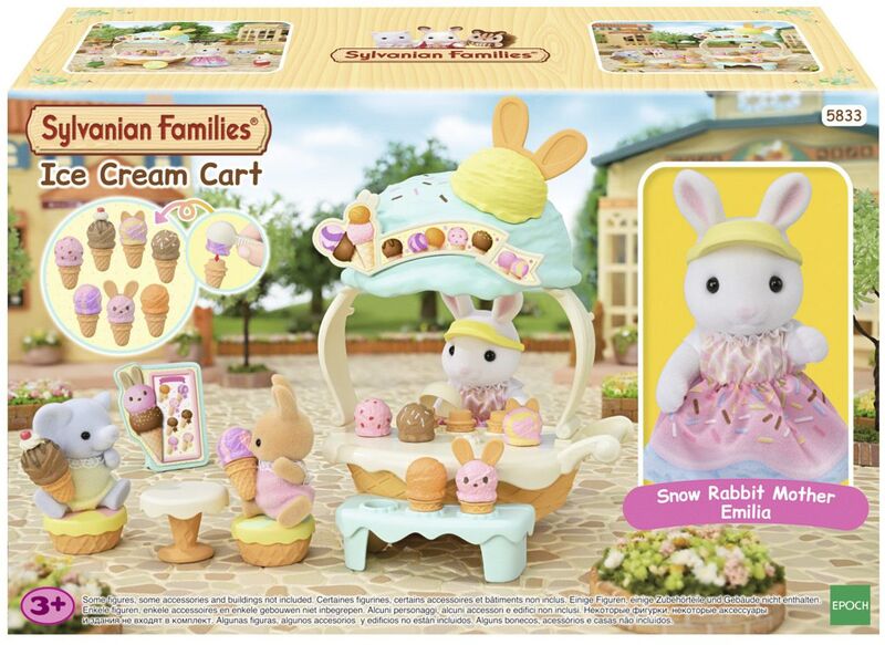 Sylvanian Families Ice Cream Cart (5833) - φωτογραφία 2