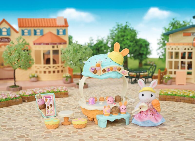Sylvanian Families Ice Cream Cart (5833) - φωτογραφία 4