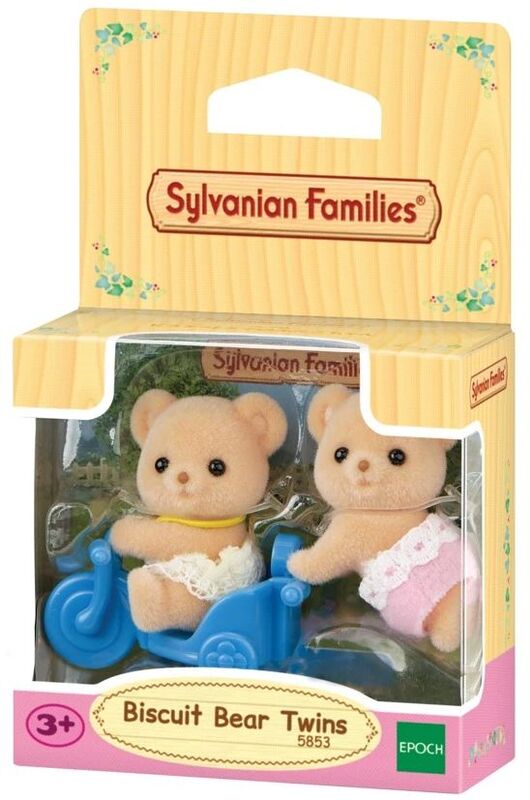 Δίδυμα Αρκουδάκια Sylvanian Families Biscuit Bear με Τρίκυκλο – Epoch - 5853 - φωτογραφία 2