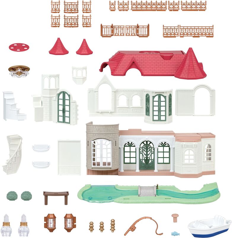 Sylvanian Families Red Roof Riverside Manor (5865) - φωτογραφία 3