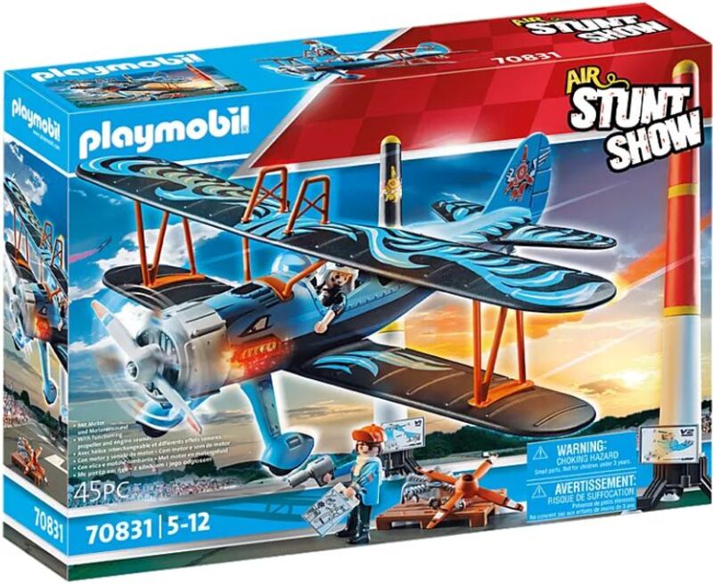 Playmobil Air Stunt Show Διπλάνο Φοίνικας (70831) φωτογραφία