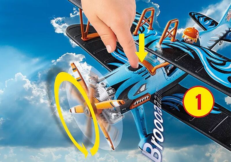 Playmobil Air Stunt Show Διπλάνο Φοίνικας (70831) φωτογραφία