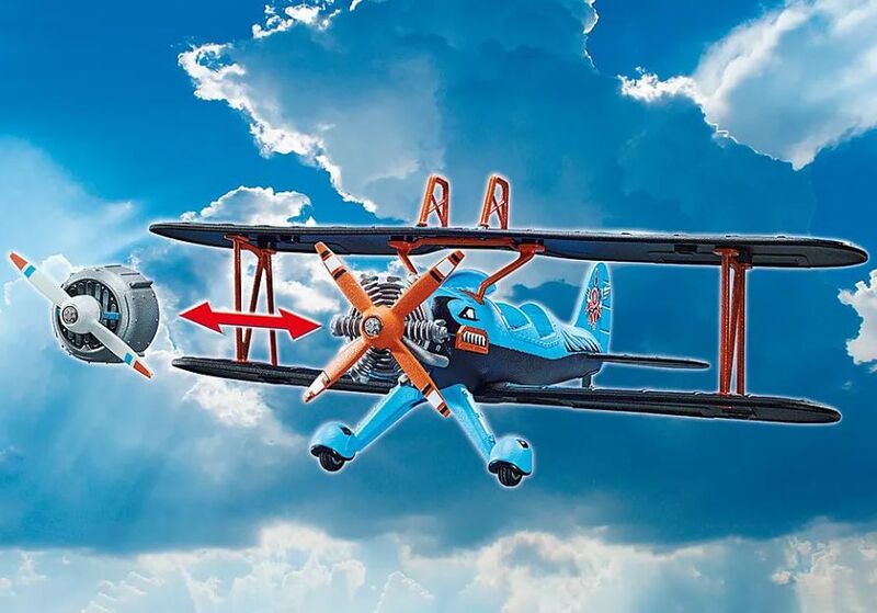 Playmobil Air Stunt Show Διπλάνο Φοίνικας (70831) φωτογραφία