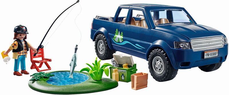 Playmobil Ψαράς & Όχημα Pick-Up (71038)
