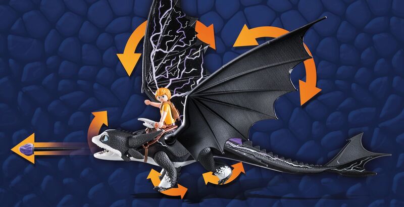 Playmobil Dream Works Dragon-Thunder & Tom (71081) φωτογραφία