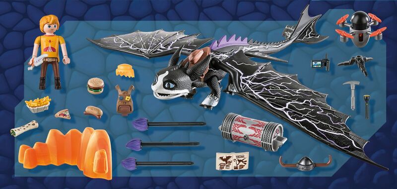 Playmobil Dream Works Dragon-Thunder & Tom (71081) φωτογραφία