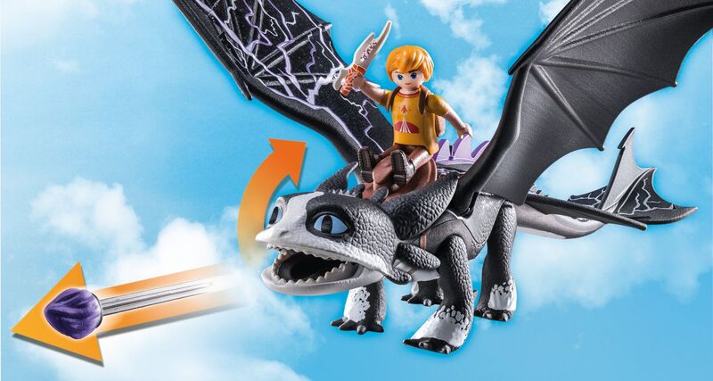 Playmobil Dream Works Dragon-Thunder & Tom (71081) φωτογραφία