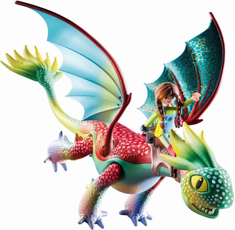 Playmobil Dream Works Dragon-Feathers & Alex (71083)