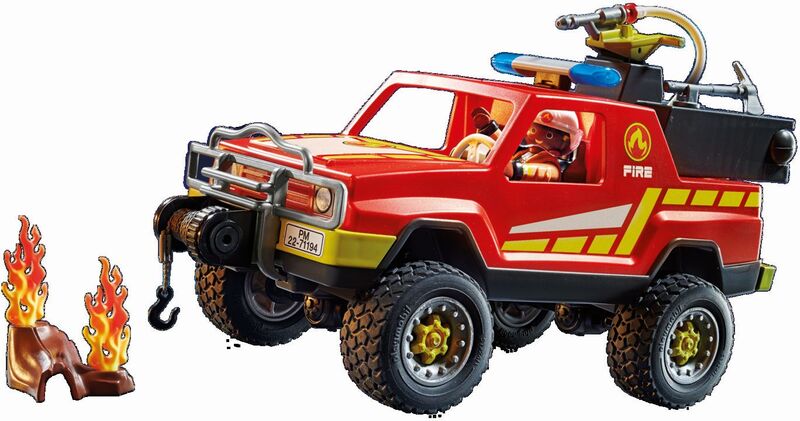 Playmobil Πυροσβεστικό Όχημα Υποστήριξης (71194)