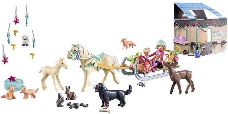 Playmobil Χριστουγεννιάτικο Ημερολόγιο ''Βόλτα Με Το Έλκυθρο'' (71345)