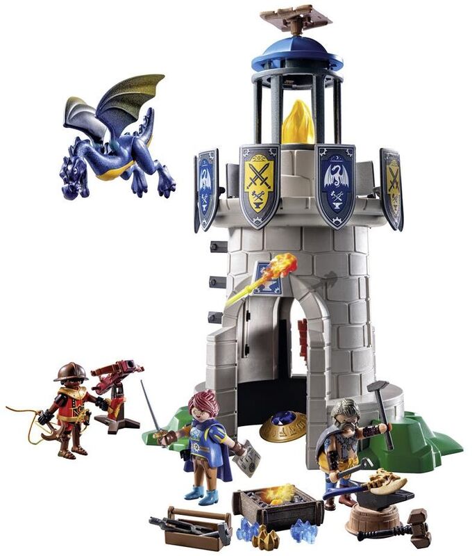 Playmobil Novelmore Πύργος Ιπποτών Με Δράκο Και Σιδηρουργό (71483)