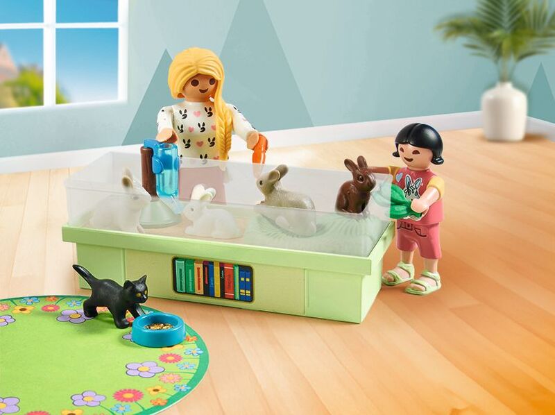 Playmobil Starter Pack Παίζοντας Με Τα Κουνέλια (71753) - φωτογραφία 3