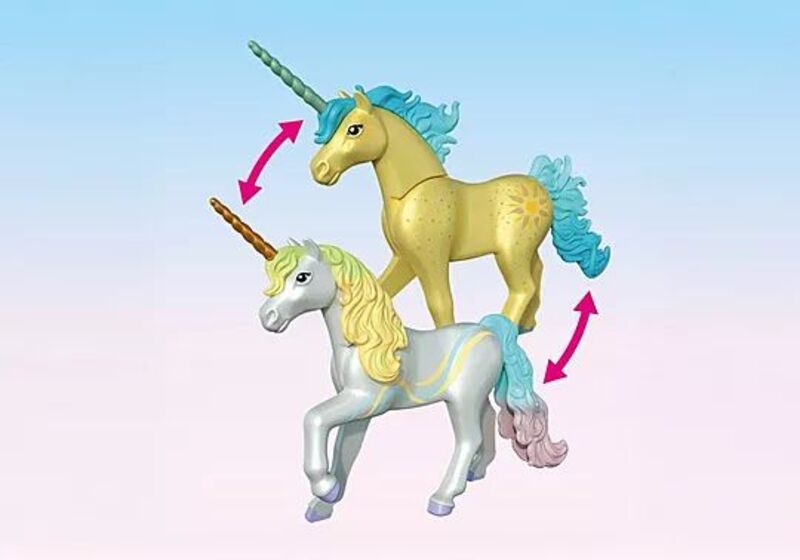 Playmobil Μονόκερος Με Πολύχρωμη Χαίτη Και Νεράϊδα (71840) φωτογραφία