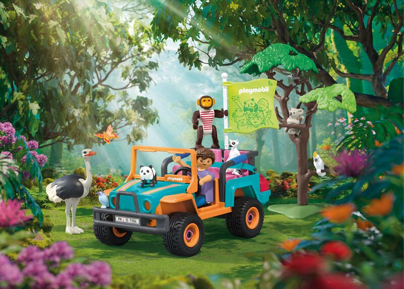 Playmobil Όχημα 4Χ4 Και Άγρια Ζώα (71854) φωτογραφία