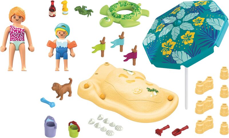 Playmobil® My Life - Μαμά Και Παιδάκι Στην Παραλία - 71906 - φωτογραφία 3