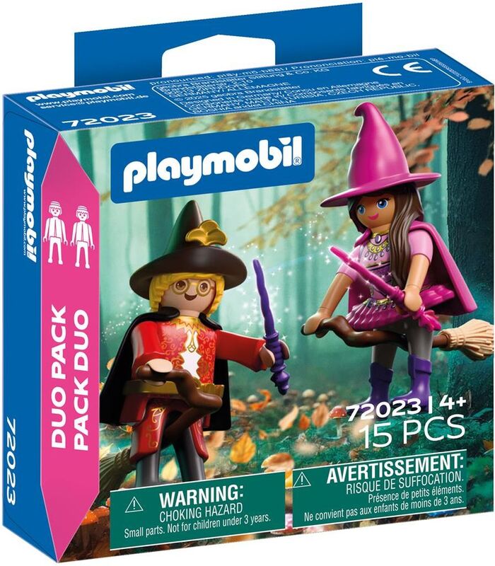Playmobil Duo Pack Μάγος & Μάγισσα (72023) φωτογραφία
