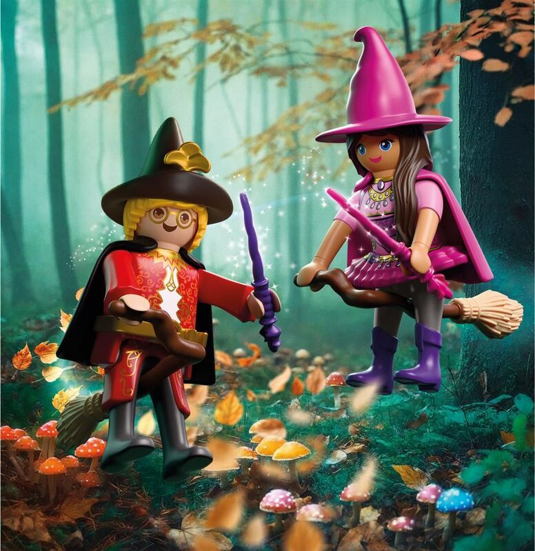 Playmobil Duo Pack Μάγος & Μάγισσα (72023) φωτογραφία