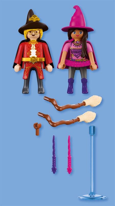 Playmobil Duo Pack Μάγος & Μάγισσα (72023) φωτογραφία