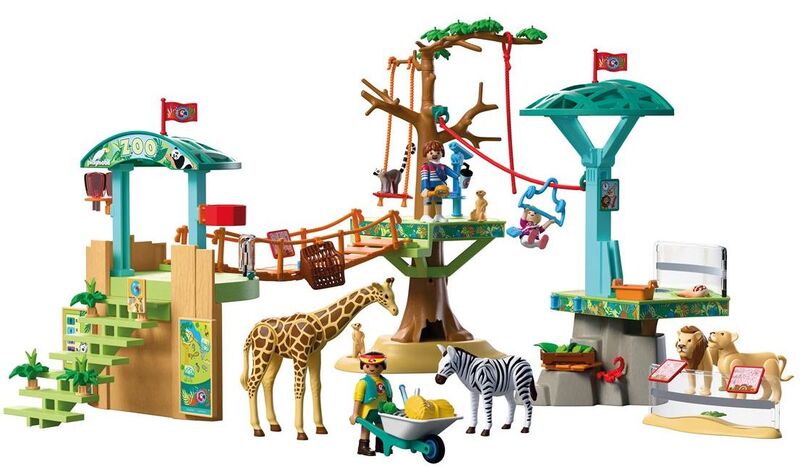 Playmobil Ζωολογικό Πάρκο Με Δραστηριότητες (72070)