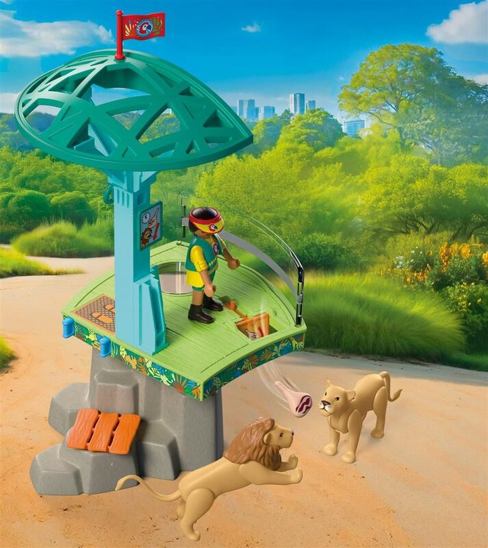 Playmobil® Animals And Friends - Ζωολογικό Πάρκο Με Δραστηριότητες - 72070 - φωτογραφία 4